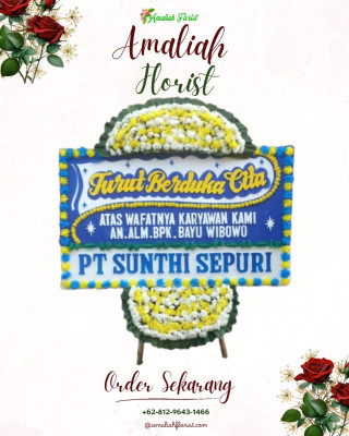 Papan Bunga Duka di Sarmi Selatan