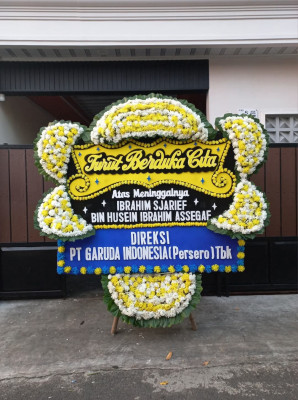 Papan Bunga Duka di Sarmi Selatan