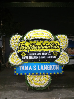 Papan Bunga Duka di Sarmi Selatan
